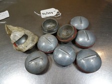 1 VINTAGE BSA C15 B40 ENGINE ROCKER BOX TAPPET VALVE COVER SLOTTED CAP. 41-0031