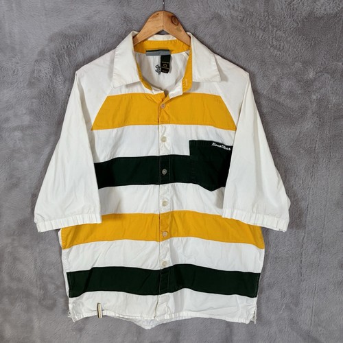 Vtg rocawear button short - up,