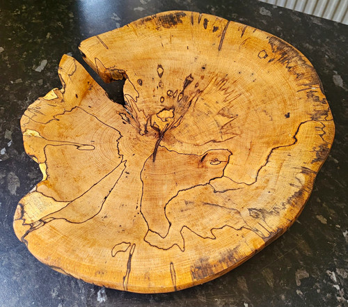 Handmade spalted beech wooden - handmade,