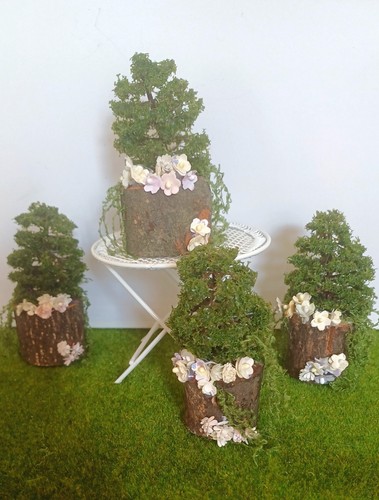 12th scale shrub with - shrub, flowers