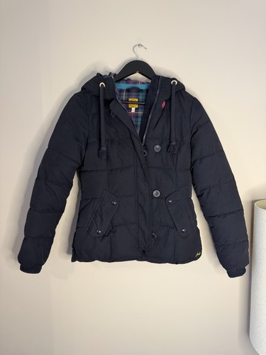 Joules navy blue padded - padded, hooded