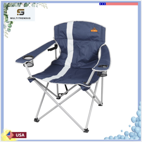 Big tall camping chair with - camping,