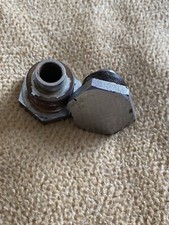 2 FORK STANCION CROWN NUTS TRIUMPH BSA ARIEL NORTON