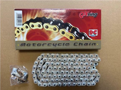 Motorcycle chain gold qx - dc,