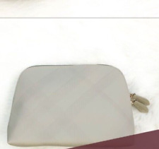 Burberry  Beauty Cosmetic Bag Makeup Bag Storage Travel Pouch Brand New In Box.
