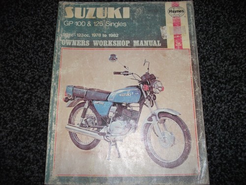 Haynes suzuki gp100 125 - gp100, &