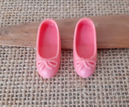 Sindy dolls pink flat shoes - dolls,