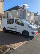 2015 2 Berth Vauxhall Vivaro Campervan Day Van