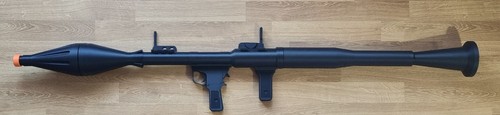 Rpg rocket launcher 3d - rpg-7,