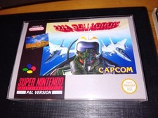 Un Squadron Snes Reproduction Box and Manual Only.