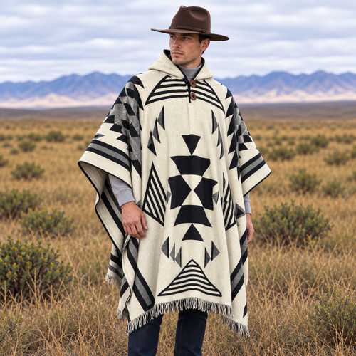 Baby alpaca wool hooded - wool,