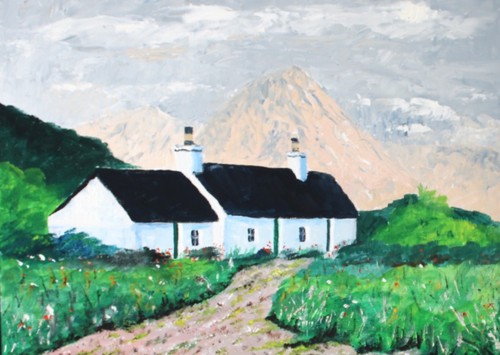 Black rock cottage - cottage,, glencoe