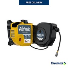 SIP AirHub Air Compressor Wall-Mounted Direct Drive 1.5hp 8 Bar 6.3CFM Low Noise