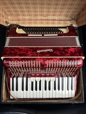 World Master Piano Accordion With Case