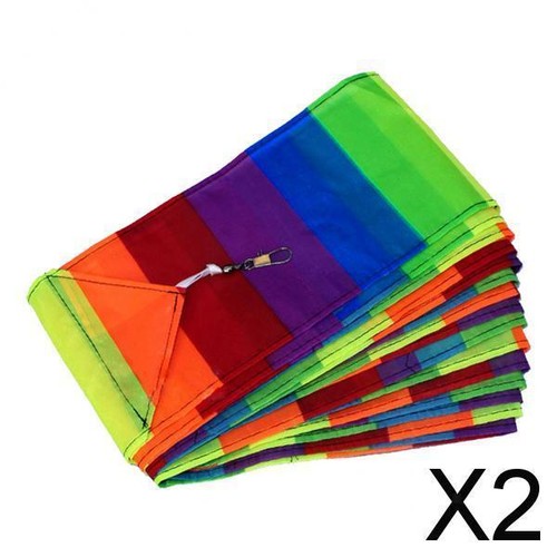 10m 15m rainbow tube - 2x, kite