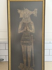 Brass Rubbing of Sir John