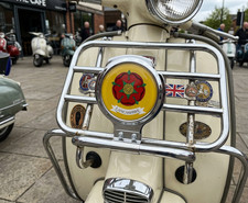 Scooter Bar Badge - Lancashire