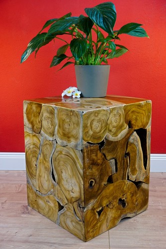 Kinaree side table teak root - kinaree,
