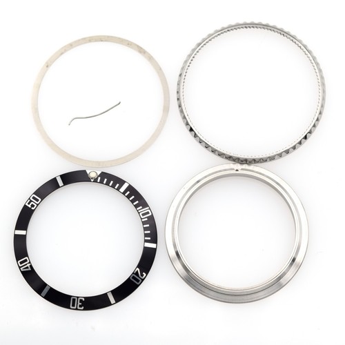 Black insert bezel spring - insert,, bezel,