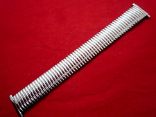 Stainless Steel 17mm - 22mm Expanding Watch Bracelet Strap 17 mm - 22 mm Lug