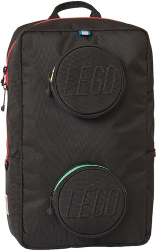 Lego brick 1x2 school - school, backpack