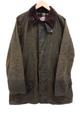BARBOUR Men's UK Size XL Dark Green Waxed Cotton Country Style Jacket Pre Loved 