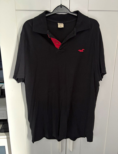 Hollister men black - black, solid