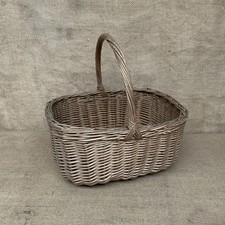 Vintage Wicker Basket With