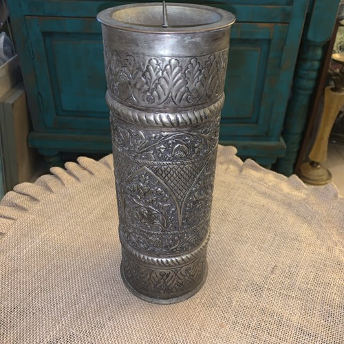 Vintage trench art candle - vintage,