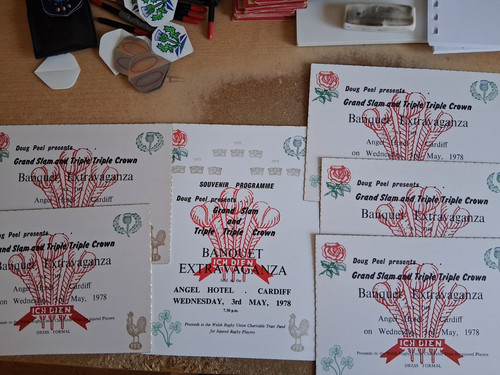 Wales grand slam triple - slam, &
