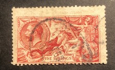 GB KGV 5s Rose Carmine