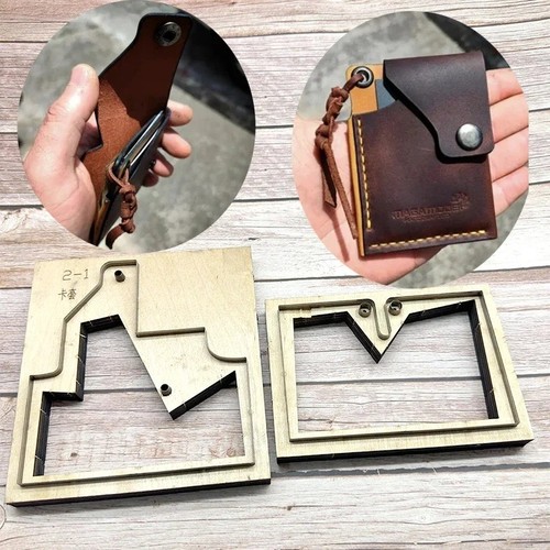 Card holder case leather - case,