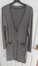 M&S casual Grey striped Long