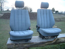 Mercedes Benz 190e Grey Cloth Interior / Front and Rear Bench Seats W124 E Class