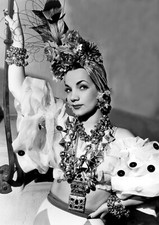 Carmen Miranda Monochrome