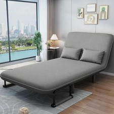 Double Fabric Sofa Bed Sleeper