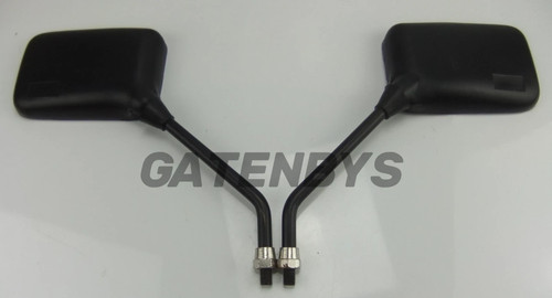 For yamaha mirrors black - for,