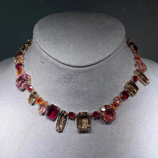 Swarovski Red Gema Necklace