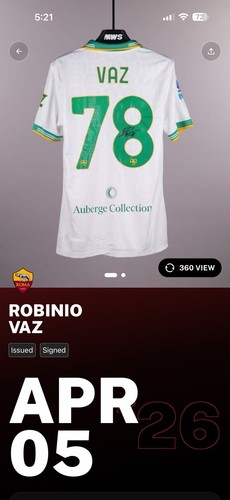 Match worn soccer - match,