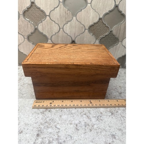 Vintage handmade solid oak - solid,