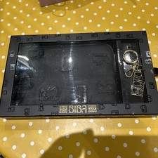 BIBA LEATHER CLUTCH WITH KEYRING NEW