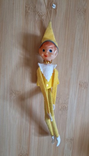 Vintage kitsch pixie elf - vintage,