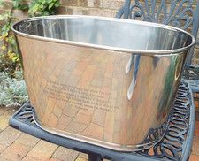 NAPOLEON - BOLLINGER SILVER PLATE CHAMPAGNE / WINE BOTTLE COOLER