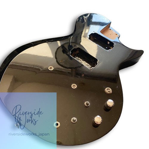 Burny les paul body black - paul,