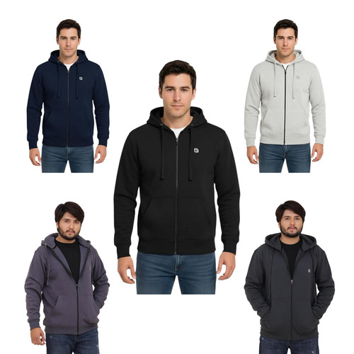 Mens zip fleece - up,