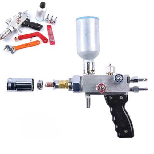 Metal powder spray welding - spray,