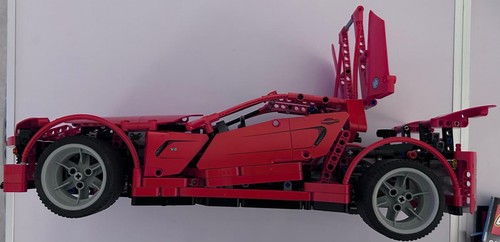 Lego technic red super - lego,