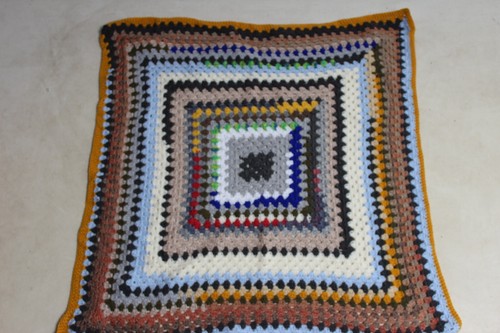 Vintage hand knitted crochet - hand,