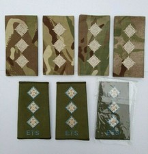 LOT 7x BRITISH ARMY ETS EPAULETTES