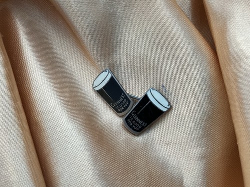 Guinness cuff links - cuff, only